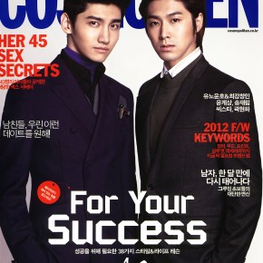 [Pic+Dl] 120820 TVXQ – COSMOPOLITAN MEN SEPT&nbsp;2012