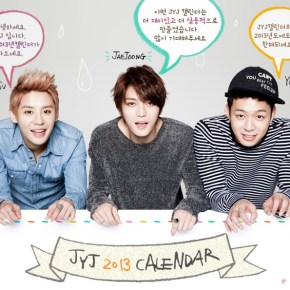 [PICS] 121031 – Le Calendrier 2013 des JYJ arrive&nbsp;bientôt.