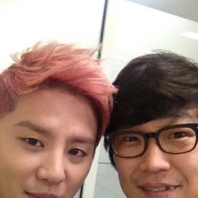 [PIC + TRAD] 121114 Junsu sur le twitter de Min Young Ki +&nbsp;Sungmin