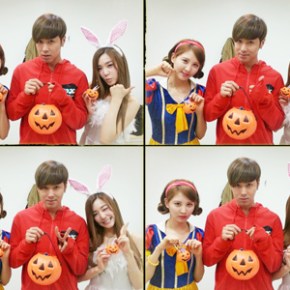 [PIC] 121031 Yunho avec Seohyun et Tiffany pour&nbsp;Halloween