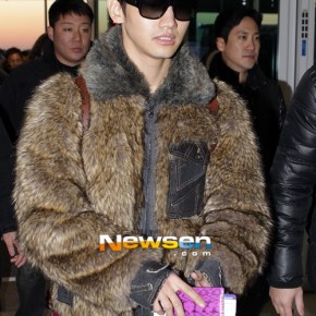 [PIC] 130118 Changmin – Aéroport d&rsquo;Incheon (en direction de&nbsp;HK)