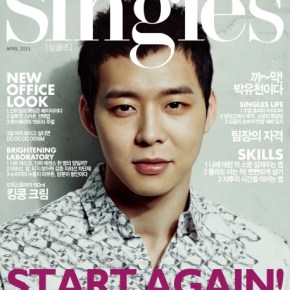 [PIC] 130314 Yoochun en couverture du magazine &laquo;&nbsp;Singles&nbsp;&raquo; (numero d&rsquo;Avril&nbsp;2013)
