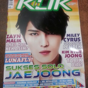 [PICS] JaeJoong dans le magasine malaisien&nbsp;KLIK