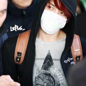 [PIC] 130318 Jaejoong à l&rsquo;aéroport d&rsquo;Incheon