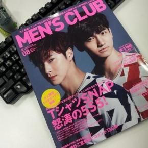 [PIC] 130619 TVXQ : Couverture du magazine &laquo;&nbsp;Men&rsquo;s Club&nbsp;&raquo;.