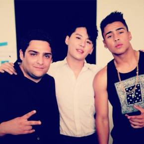 [PIC] 130718 Junsu avec Quincy Brown et Matt&nbsp;Mrock
