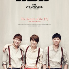[TRAD] 130712 L&rsquo;édition d&rsquo;été du magazine des JYJ sortira simultanéement en Corée et au Japon “Nos fans sont nos&nbsp;amis”