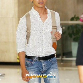 [PICS] 130827 Changmin – Aéroport de&nbsp;Gimpo