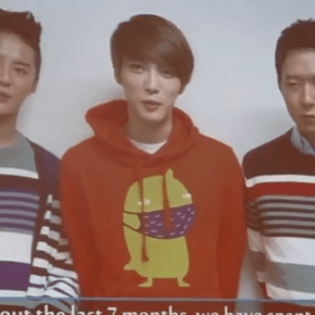 [VID] 130926 Message vidéo de JYJ à Singapour, pour les Jeux Asiatiques d&rsquo;Incheon&nbsp;2014