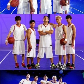 [NEWS] 131014 La photo de l&rsquo;équipe de basket de ONM est révélée, ‘Ils ressemblent à des athlètes professionnels!’