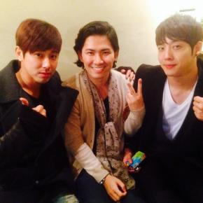 [PIC] 131018 Jung Donghwa Twitter Update avec&nbsp;Yunho