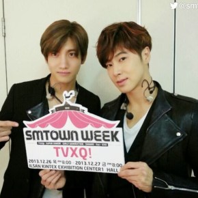 [PIC] 131203 TVXQ sur le twitter de SMTOWNGLOBAL : SMTOWN&nbsp;WEEK