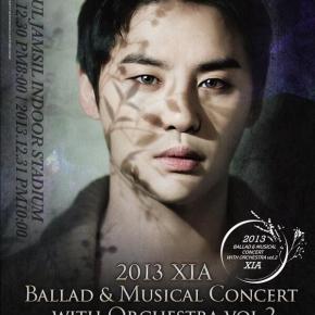 [PIC] 131220 Junsu 2013 XIA Ballad＆Musical Concert with Orchestra vol.2&nbsp;Poster