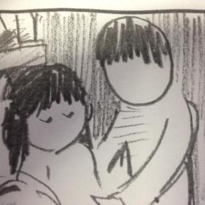 [TRAD+PIC] 131222 – Dessin de Moon Sung Keun d&rsquo;une scène de &lsquo;Sea&nbsp;Fog&rsquo;