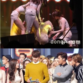 [NEWS] 140116 Hyeri des Girl&rsquo;s Day s&rsquo;évanouit sur scène, TVXQ font part de leur&nbsp;inquiétude