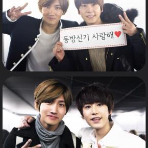 [TRAD + PIC] 140106 Changmin sur le twitter de&nbsp;Kyuhyun