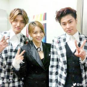 [PIC] 140118 TVXQ! – le compte facebook officiel de TVXQ publie une photo avec&nbsp;Ailee
