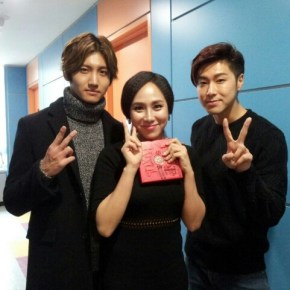 [TRAD+PIC] 140111 TVXQ sur le twitter de&nbsp;Sonya