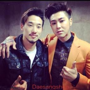 [PIC] 140108 Yunho avec son ami,&nbsp;Joon.