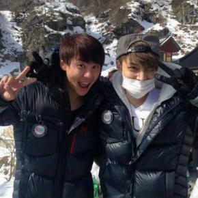 [TRAD+PICS] 140217 Jaejoong et Junsu vont à la montagne&nbsp;(twitter)