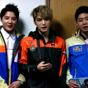[VID] 140214 Message de JYJ pour la Saint Valentin&nbsp;(vosta)