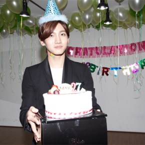 [PIC] 140218 Message de Changmin qui fête son anniversaire&nbsp;!