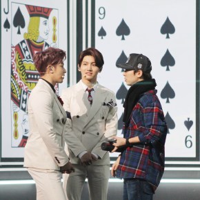 [PHOTO] 140228 Les TVXQ sont de retour sur la scène du Music Bank avec &lsquo;Spellbound&rsquo;