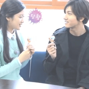 [VID+TRAD] 140214 Changmin & Moon Ga Young, message de St&nbsp;Valentin