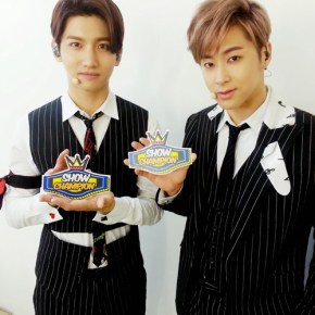 [PIC] 140311 TVXQ en coulisses du ‘MBC Show&nbsp;Champion’