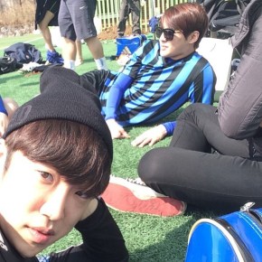 [PIC+TRAD] 140324 Junsu – FC Men ; photo de Junsu sur le compte instagram de Lim Byung&nbsp;Han