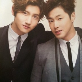[PIC] (scans) Tohoshinki pour le magazine ‘Nikkei Entertainment’ (édition d&rsquo;Avril&nbsp;2014)
