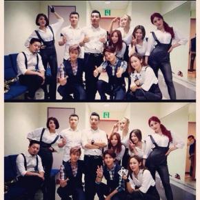 [PIC] 140310 TVXQ avec les danseurs de ‘Surisuri’&nbsp;(Spellbound)