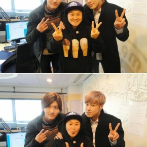 [PIC] 140314 TVXQ à l&rsquo;émission ‘MBC FM4U Kim Shinyoung Hope&nbsp;Song’