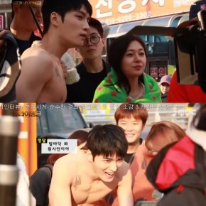 [NEWS] 140429 Kim Jaejoong est presque nu lors du tournage de&nbsp;‘Triangle’