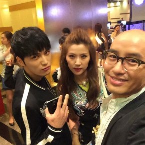 [PIC + TRAD] 140520 Jaejoong sur le twitter de Hong Seok&nbsp;Chun