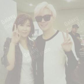 [PIC+TRAD] 140516 Junsu avec Kim Suk Jin (l&rsquo;une des soeurs de&nbsp;Jaejoong)