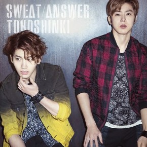 [PIC] 140515 Tohoshinki – Jaquettes du single 「Sweat /&nbsp;Answer」