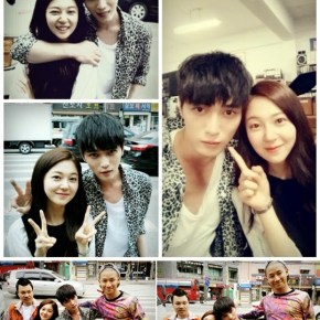 [PIC] 140606 Jaejoong avec Baek Jin Hee pour &laquo;&nbsp;Triangle&nbsp;&raquo;