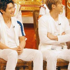 [PIC] 140617 Tohoshinki – Bigeast Staff Report: NTV Ichiban Song&nbsp;Show