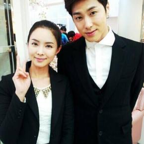 [PIC] 140619 Yunho avec Seo&nbsp;Jiyeon