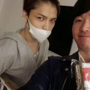 [PIC] 140702 Jaejoong sur le twitter du manager de Bum&rsquo;s&nbsp;Story