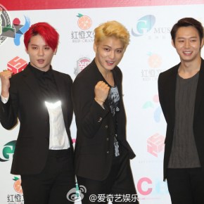 [PIC] 140815 JYJ – Conférence de presse pour le &laquo;&nbsp;2014 Asia Tour ~Return Of The King~&nbsp;&raquo; à Hong&nbsp;Kong