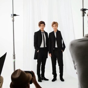 [PIC] 140825 Tohoshinki pour le magazine WITH – BTS (partie&nbsp;2)