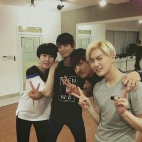 [PIC] 140824 Changmin avec Kyuhyun, Suho & Minho (Boys&nbsp;Day)