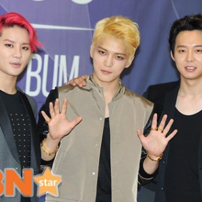 [PIC] 140803 JYJ – Conférence de presse du 2nd Album ‘Just&nbsp;Us’