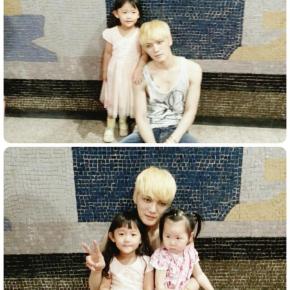 [PIC] 140810 Jaejoong avec ses&nbsp;nièces