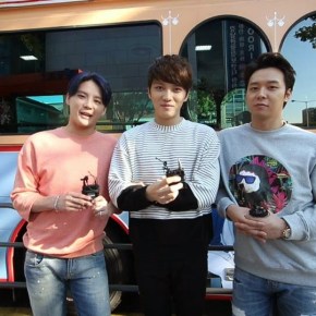 [PIC] 140919 JYJ sur le facebook de KPOPCON pour le &lsquo;2014 Gangnam Hally&nbsp;Festival&rsquo;