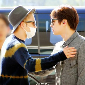 [PIC] 140910 JYJ à l&rsquo;aéroport d&rsquo;Incheon