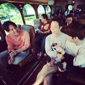 [PIC] 140922 Les JYJ font un tour dans Gangnam en&nbsp;bus