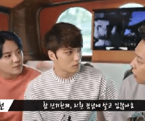 [VID] 140929 JYJ sur le facebook de Gangnam District&nbsp;Office